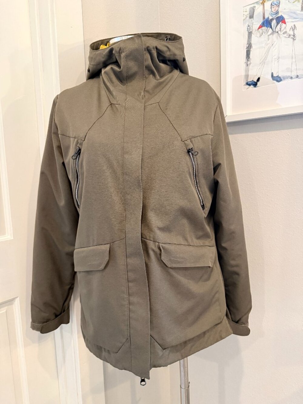 Olive Green Body Glove Jacket Size S